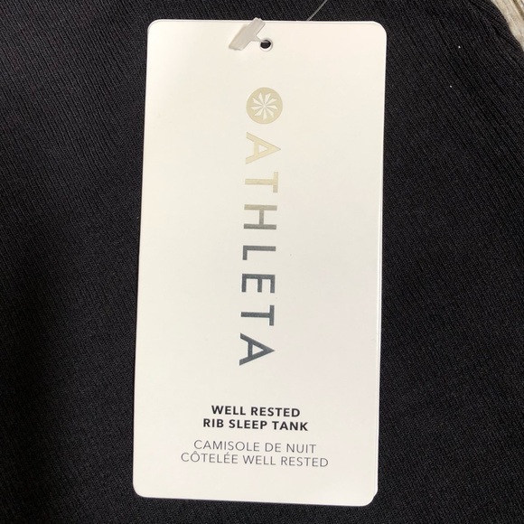 ATHLETA Women’s Well Rested Rib Sleep Tank Size S - Picture 5 of 8
